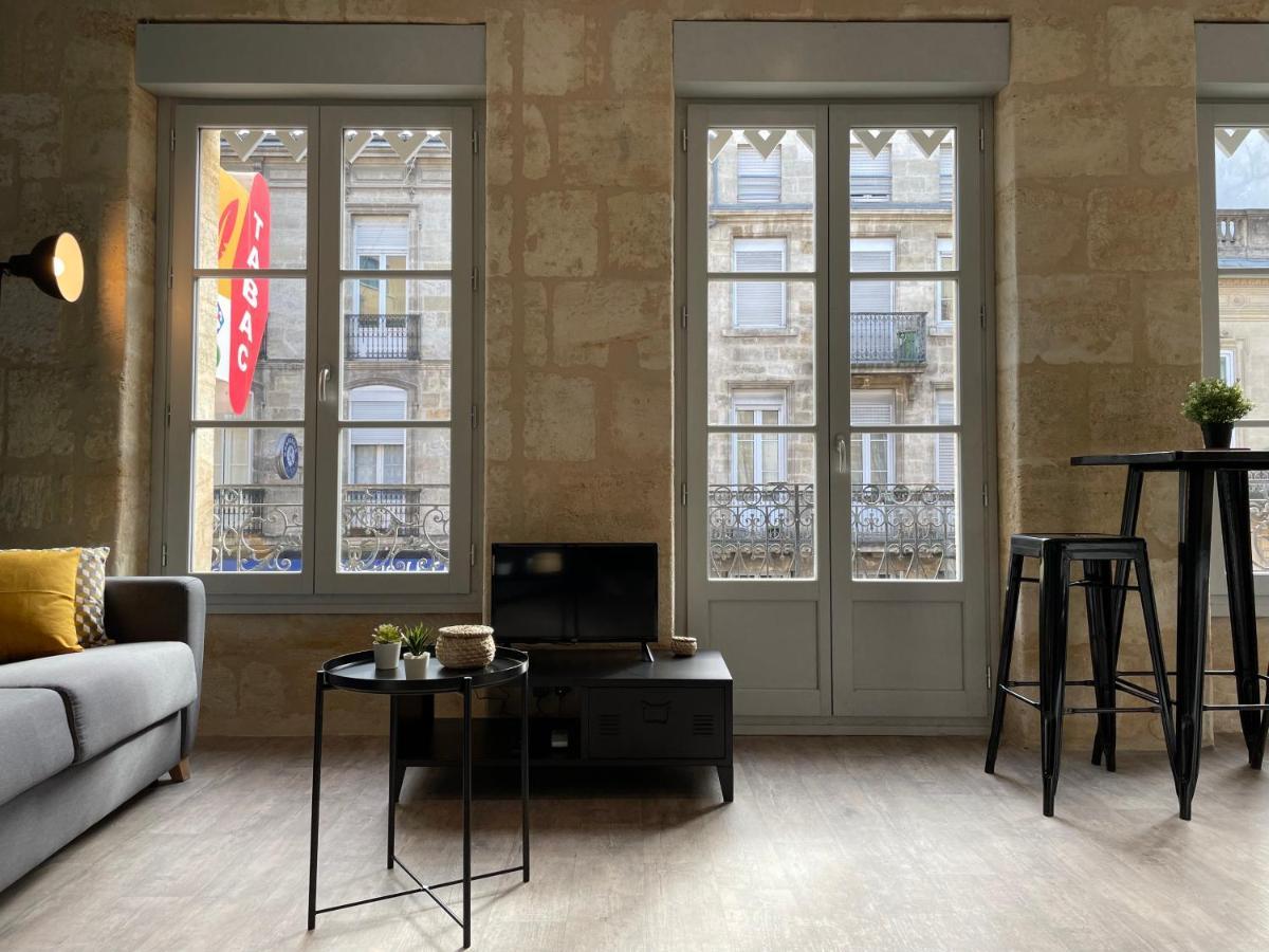 Magnifique Appartement Pour 2 Avec Climatisation Et Belle Pierre Bordelaise Bordeaux Ngoại thất bức ảnh
