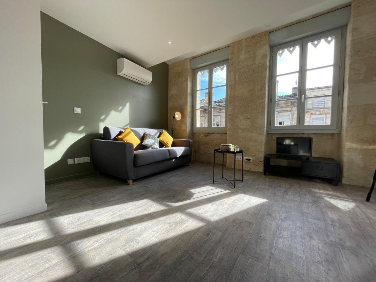 Magnifique Appartement Pour 2 Avec Climatisation Et Belle Pierre Bordelaise Bordeaux Ngoại thất bức ảnh